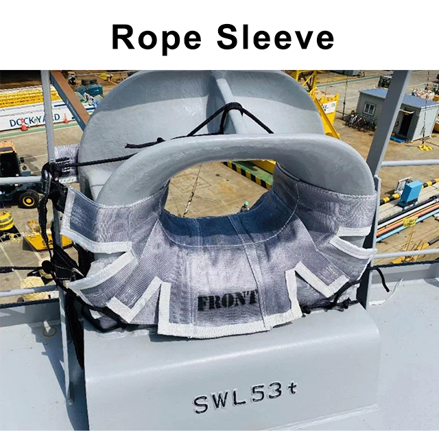 UHMWPE Marine Rope Heavy duty round lifting sling100T-500T For Ships Torque-free 8-strand&12-strand single braided rope