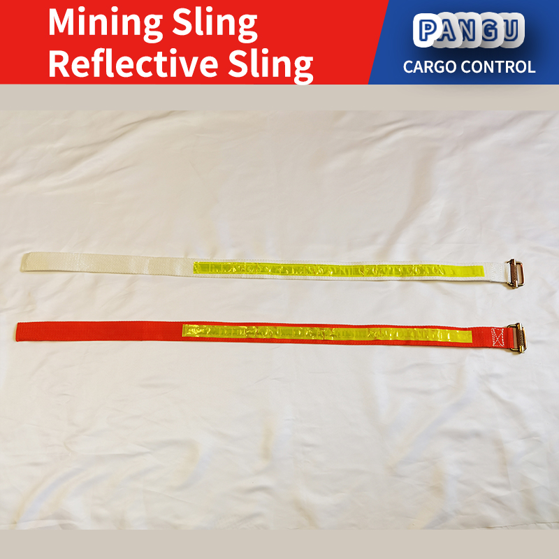 OEM Mining Refective Lifting Sling Webbing Cable Hanger HVAC Duct Hanger Strap Vent Tube Hangers Straps Net Belt