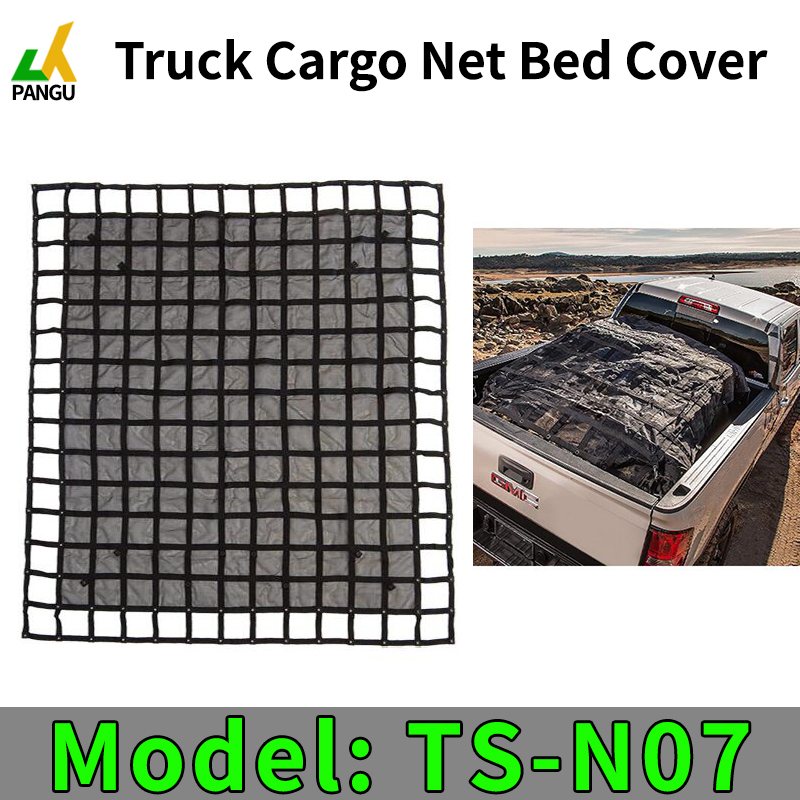 OEM Heavy Duty Webbing Cargo Nets Lifting Net E Track Cargo Net Truck Bed Nets Container Cargo Net Climbing Net Lifting Sling Bag Clover leaf sling