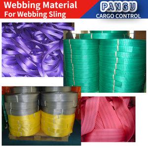 Webbing material For Webbing sling Polyester Lashing material Seatbelt cordlash
