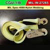 OEM/ODM Military Ratchet tie down Straps CGU-1/B MIL-W-27265 Nylon Webbing 4088 MIL-W Type 7/8/13/22/26 Air Cargo Straps for Helicopter