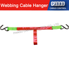 OEM Mining Refective Lifting Sling Webbing Cable Hanger HVAC Duct Hanger Strap Vent Tube Hangers Straps Net Belt