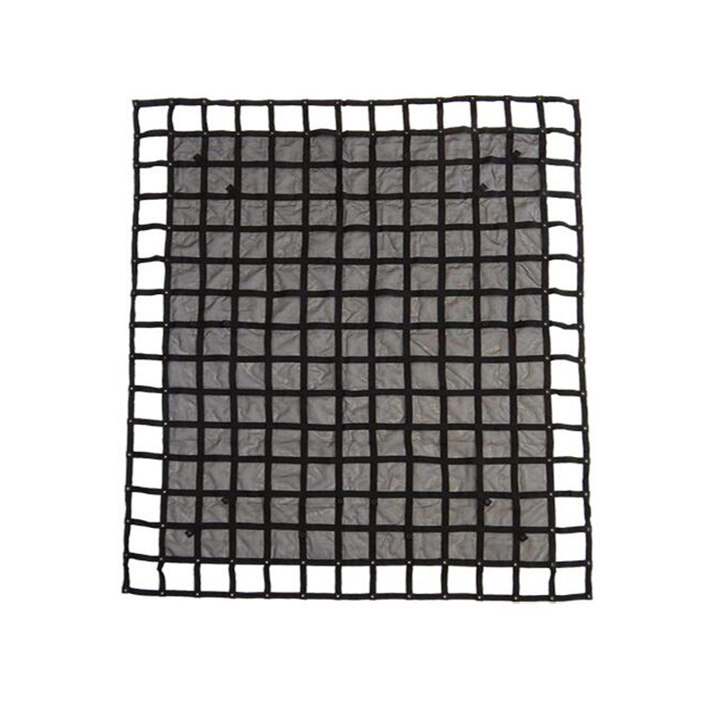 Truck Cargo Net Bed Cover with Mesh and S Hook Heavy Duty cargo net for Pick up Trailer Carrier