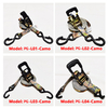 Ratchet Tie-Down Camouflage Cargo Lashing Strap Restraints Ratchet lashing En12195-2