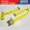 E Track Ratchet straps E track Cam buckle strap 2" x 12'/15'/16'/20 Foot Tie Down strap Cargo Tie-Down strap Spring E Fittings