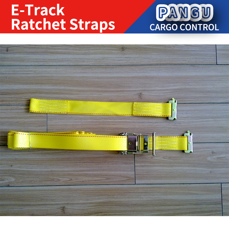 E Track Ratchet straps E track Cam buckle strap 2" x 12'/15'/16'/20 Foot Tie Down strap Cargo Tie-Down strap Spring E Fittings