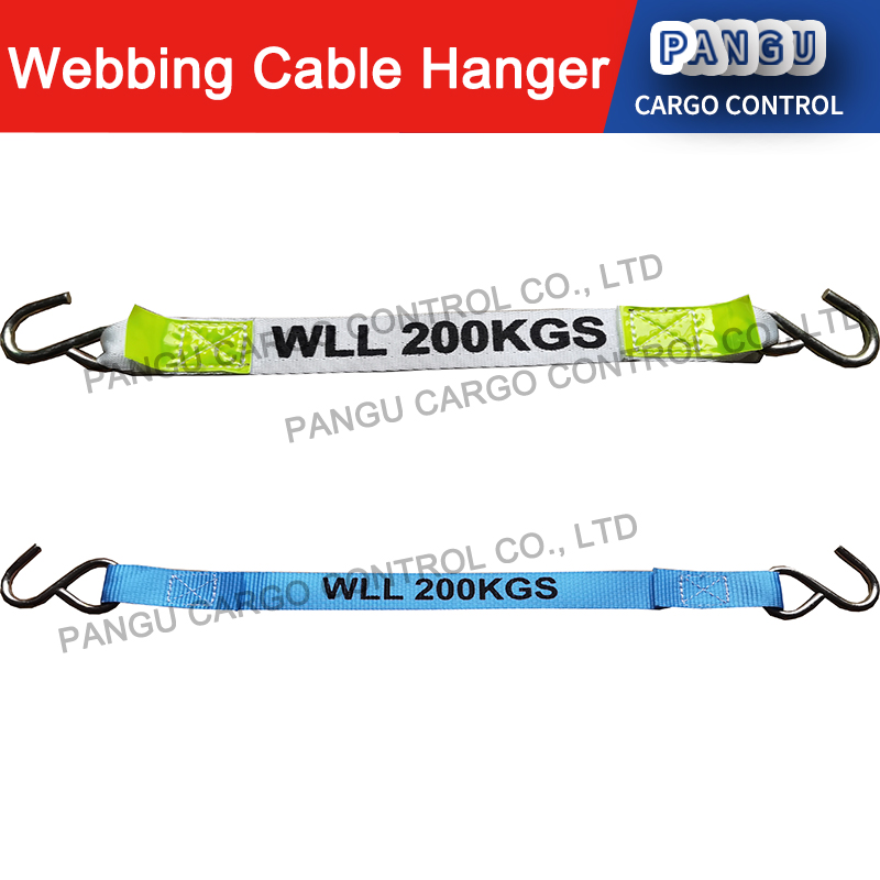 OEM Mining Refective Lifting Sling Webbing Cable Hanger HVAC Duct Hanger Strap Vent Tube Hangers Straps Net Belt