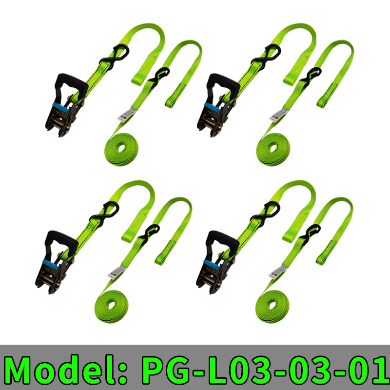 OEM Cargo Lashing Straps Ratchet Tie-Down Straps Restraints Ratchet lashing En12195-2 Motorcycle Tie Down Auto Lock Straps