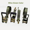 Ratchet Tie-Down Camouflage Cargo Lashing Strap Restraints Ratchet lashing En12195-2