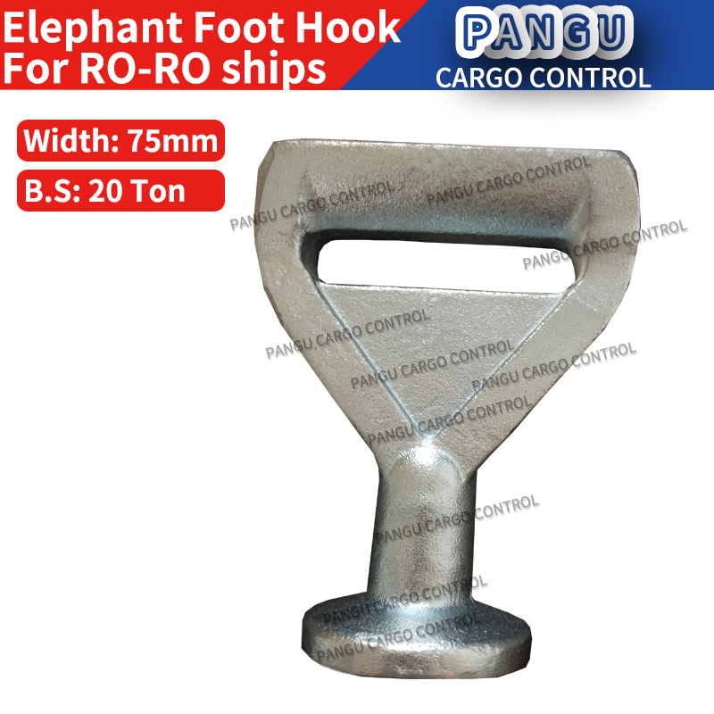 Elephant Foot 20T Swivel hook Cargo hook Double J hooks 5T