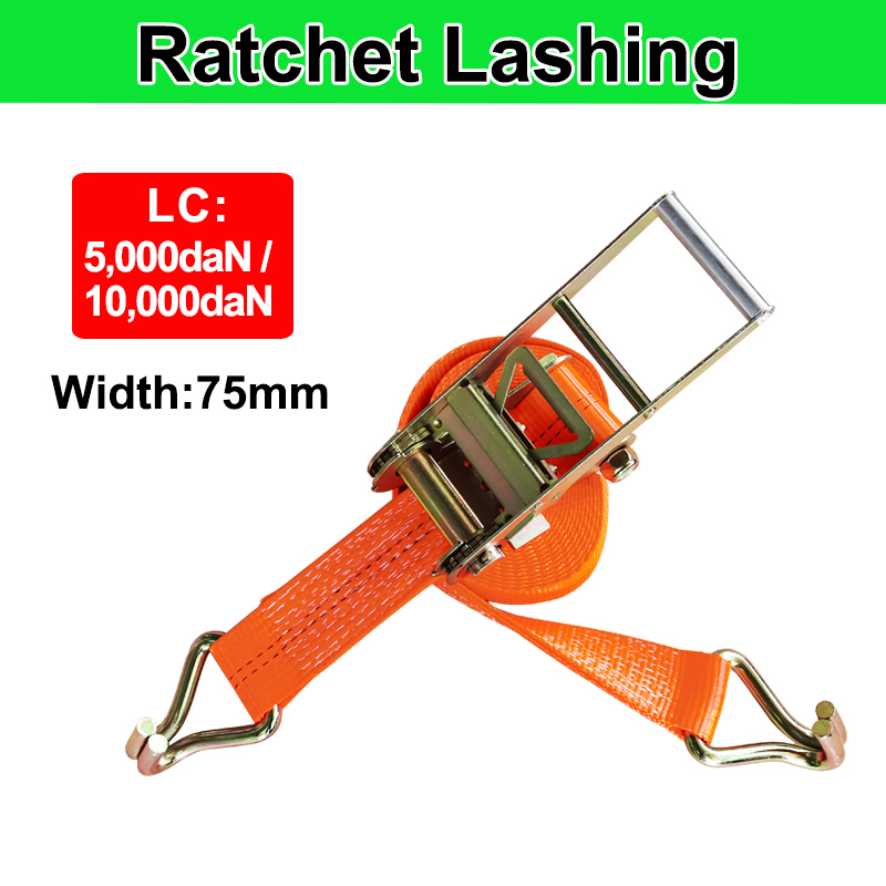 OEM Ratchet Lashing Ergo Cargo lashing Straps Restraints Container ratchet straps Truck Ratchet tie-down EN-12195