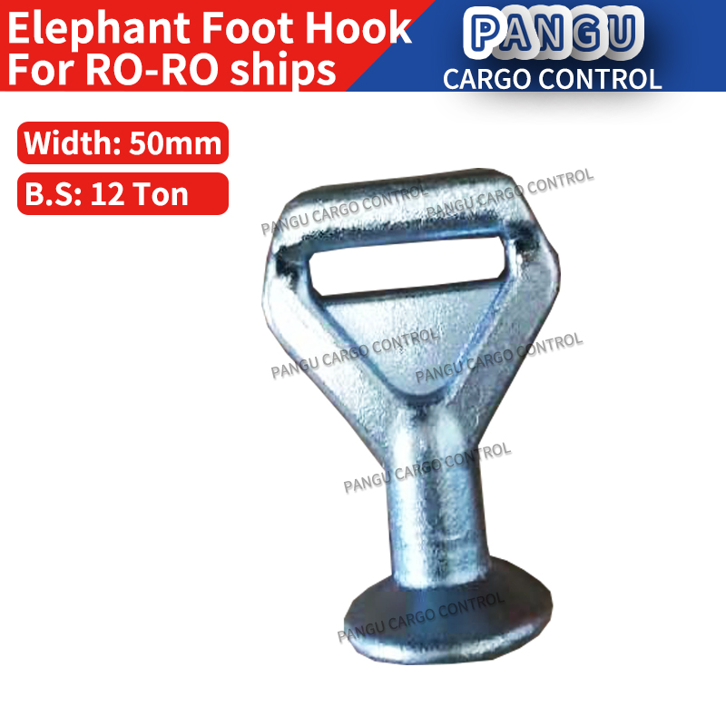 Elephant Foot 20T Swivel hook Cargo hook Double J hooks 5T