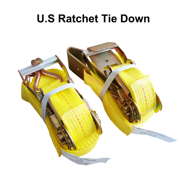 OEM US Ratchet Tie Down Ratchet straps Truck Winch Strap 2inch 3inch 4inch 3333lbs/5000lbs Roll Off Container Straps WSTDA/AWRF