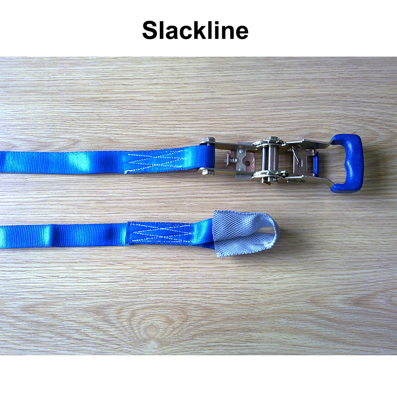 OEM Slackline Kit with Tree Protectors Classic Slackline Top Line Ninja Line for Kids Ratchet Cover and Carry Bag 