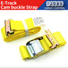 E Track Ratchet straps E track Cam buckle strap 2" x 12'/15'/16'/20 Foot Tie Down strap Cargo Tie-Down strap Spring E Fittings